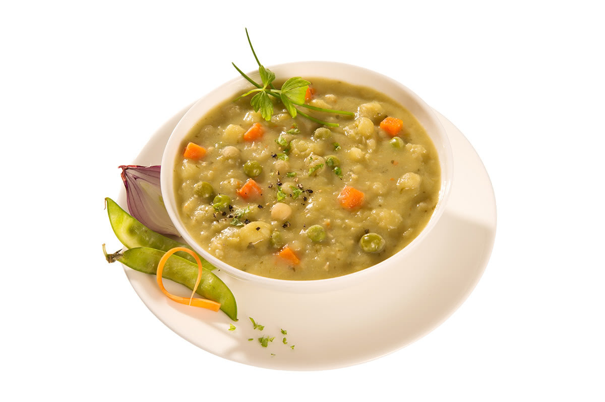 Erbsensuppe-vegetarisch-Clean